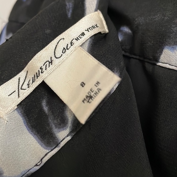 Kenneth Cole New York Skirt Blue Black - Picture 6 of 7